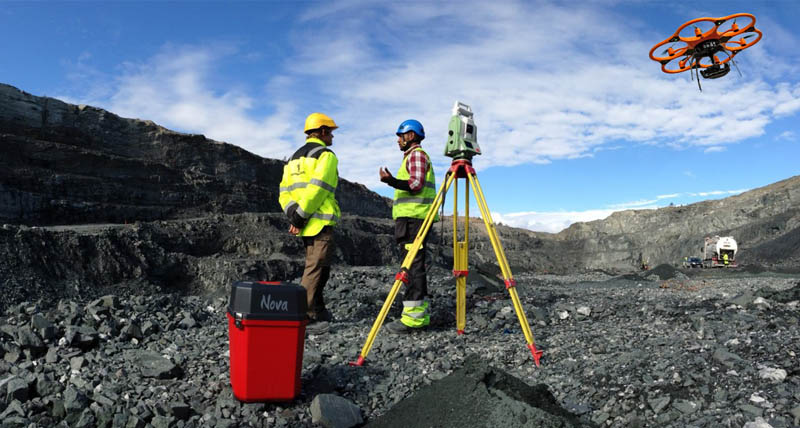 UAV für Tagebau und Mining-Betriebe